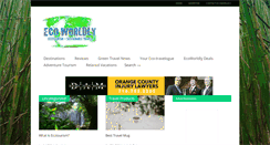 Desktop Screenshot of ecoworldly.com