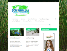 Tablet Screenshot of ecoworldly.com